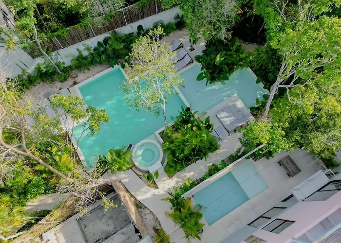 Pousada Pools Privadas Rooftop Selva Tulum